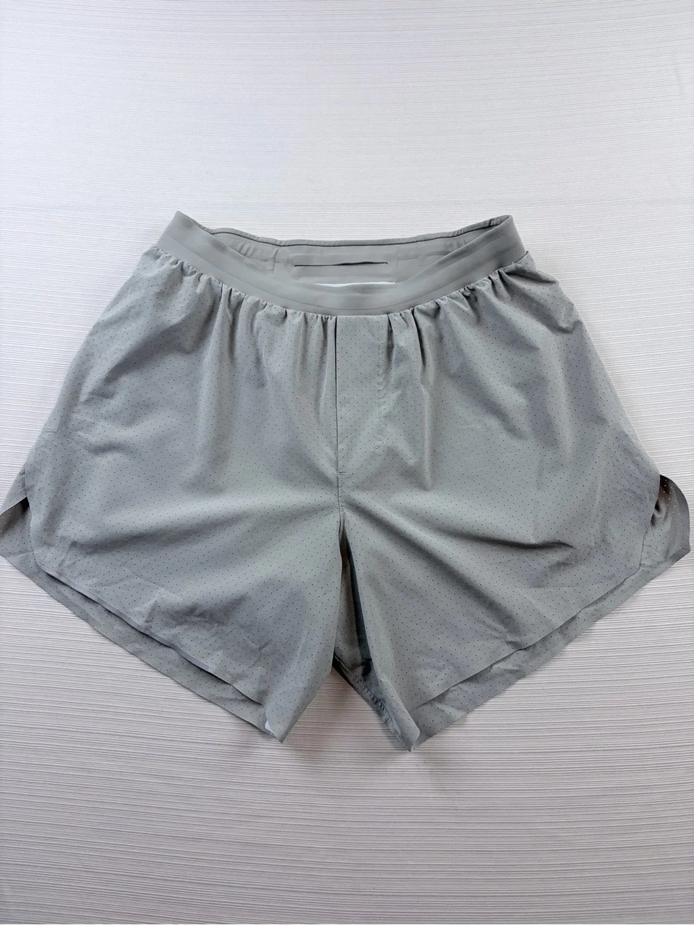 lululemon Women’s  athletica Light grayish green  Athletic Shorts M stretchable